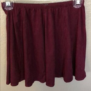 Brandy Melville Suede Skirt ONE SIZE